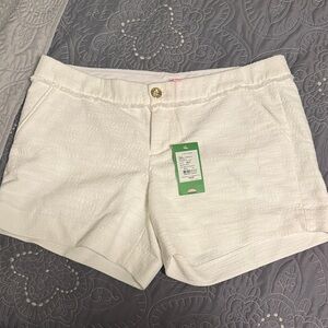 Lilly Pulitzer white shorts